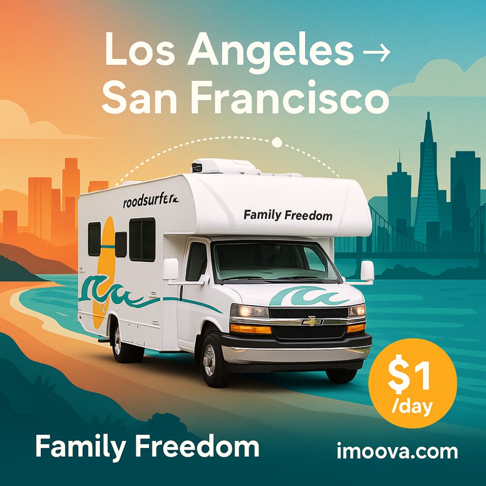 Family Freedom available for relocation from Los Angeles to San Francisco