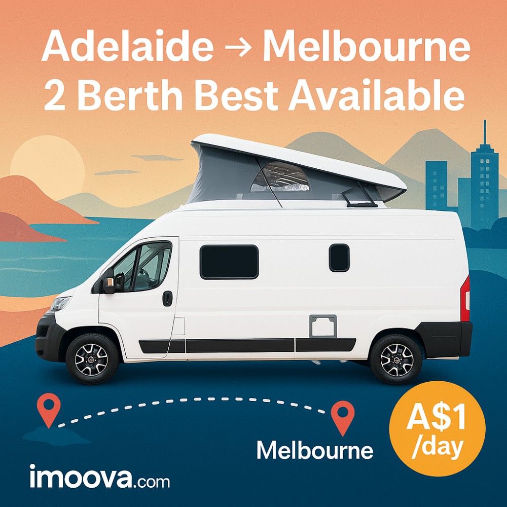 2 Berth Best Available available for relocation from Adelaide to Melbourne