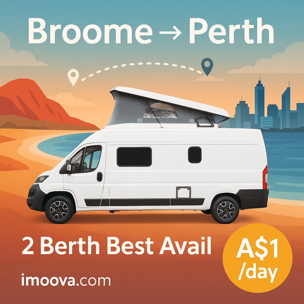 2 Berth Best Available available for relocation from Broome to Perth