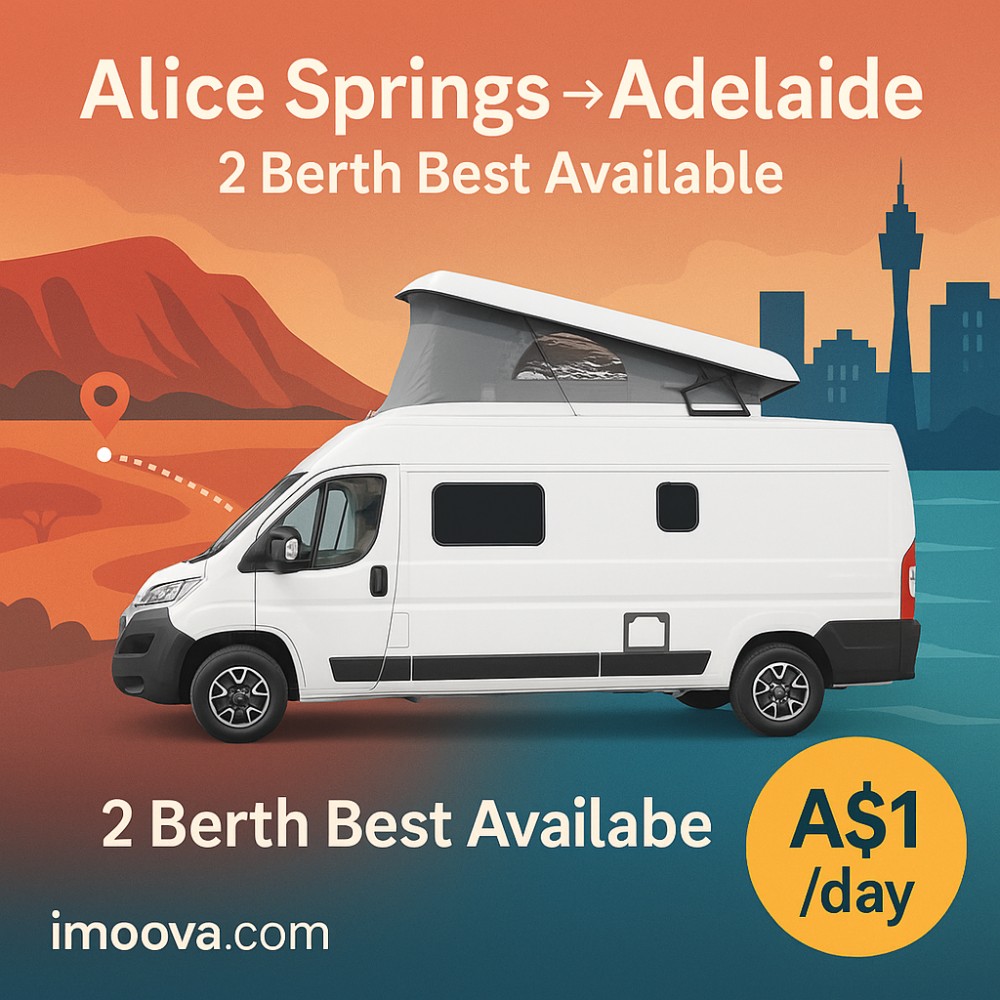 2 Berth Best Available available for relocation from Alice Springs to Adelaide
