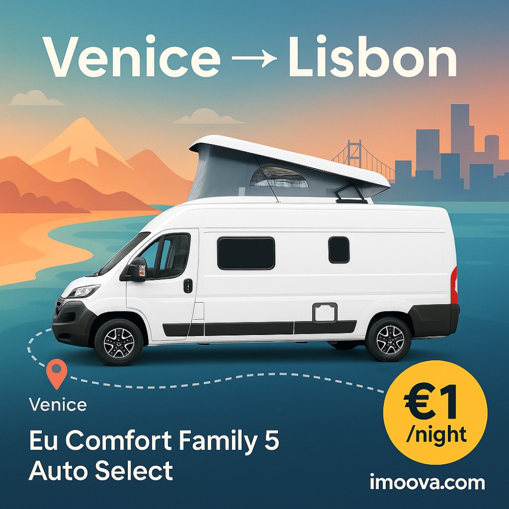 Eu Comfort Family 5 Auto Select available for relocation from Venice to Lisbon