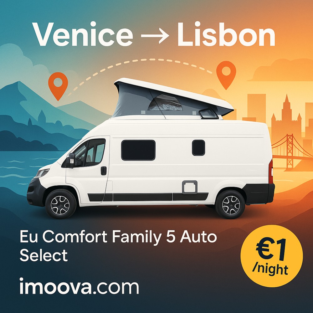 Eu Comfort Family 5 Auto Select available for relocation from Venice to Lisbon
