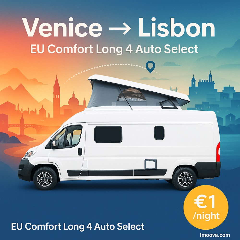 EU Comfort Long 4 Auto Select available for relocation from Venice to Lisbon