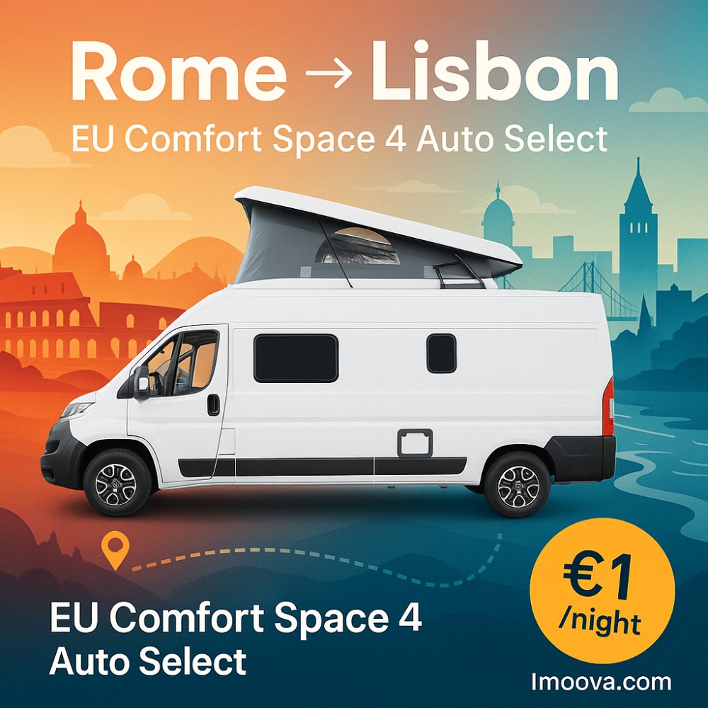 EU Comfort Space 4 Auto Select available for relocation from Rome to Lisbon