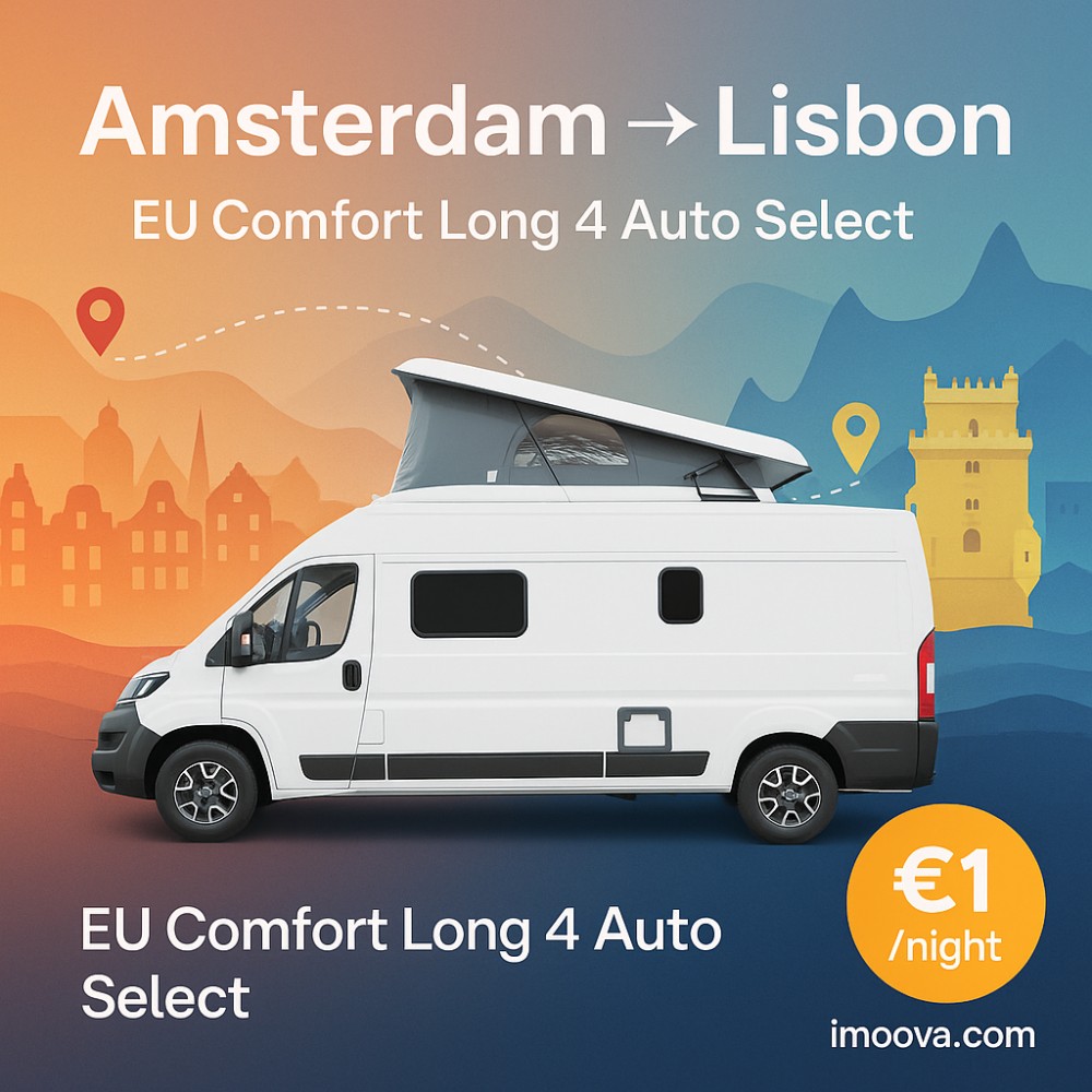 EU Comfort Long 4 Auto Select available for relocation from Amsterdam to Lisbon