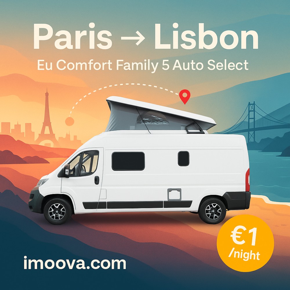 Eu Comfort Family 5 Auto Select available for relocation from Paris to Lisbon