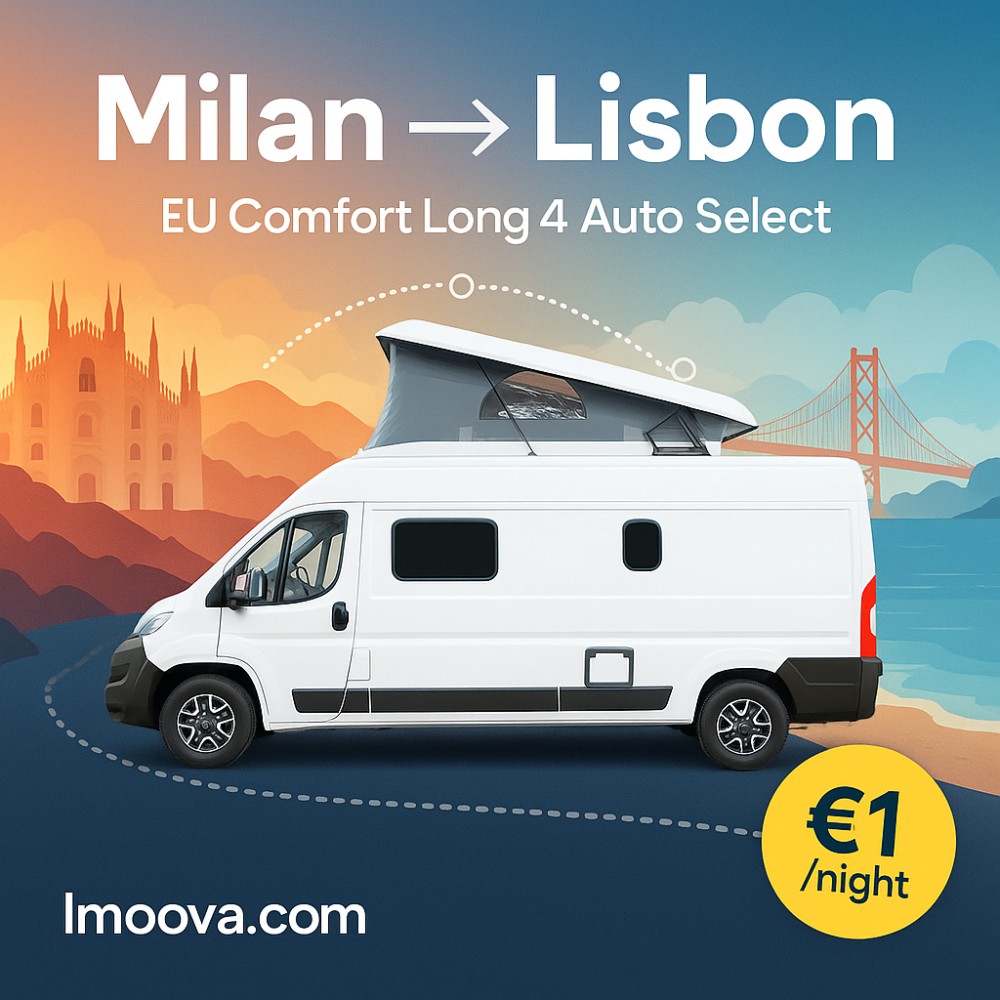 EU Comfort Long 4 Auto Select available for relocation from Milan to Lisbon