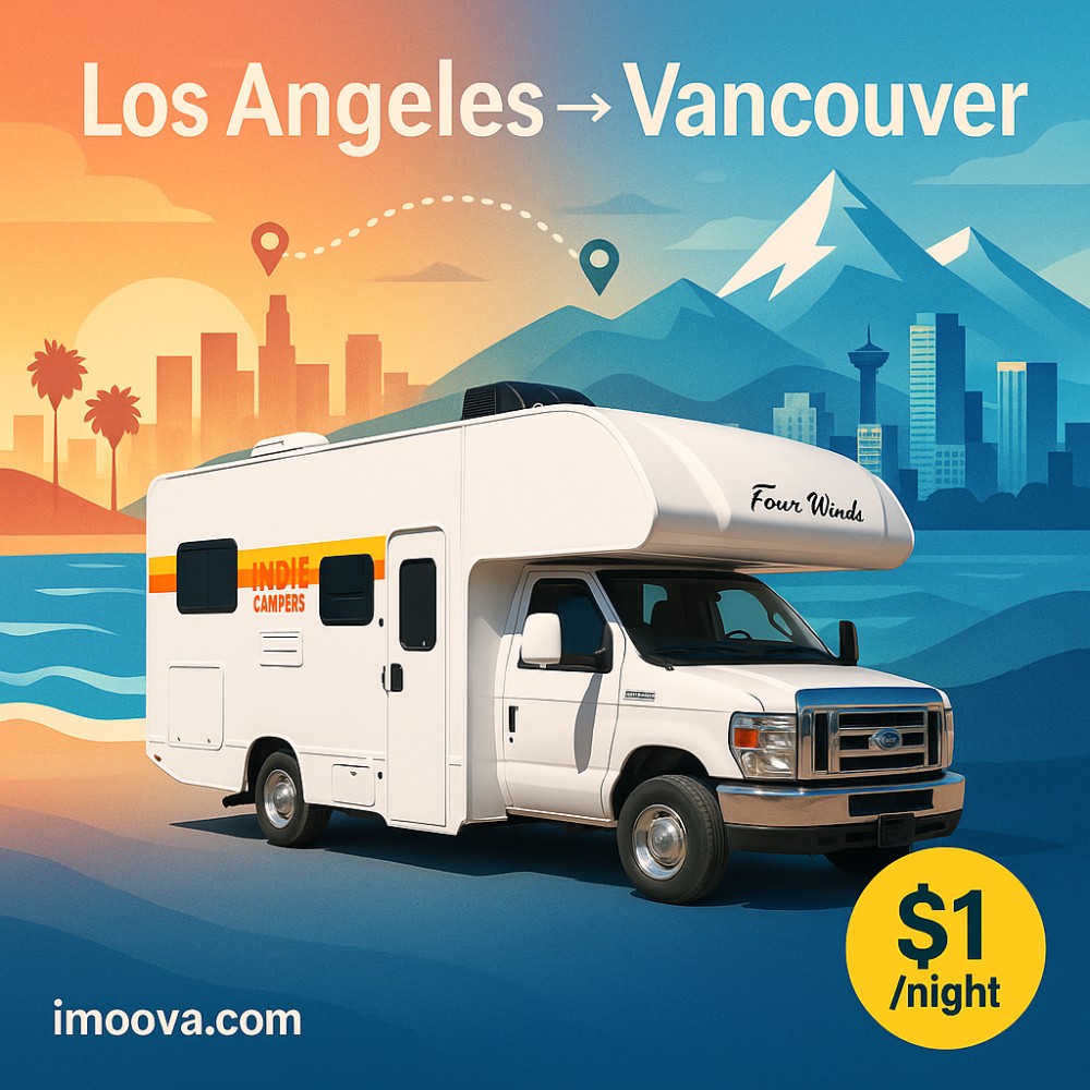 Four Winds available for relocation from Los Angeles to Vancouver