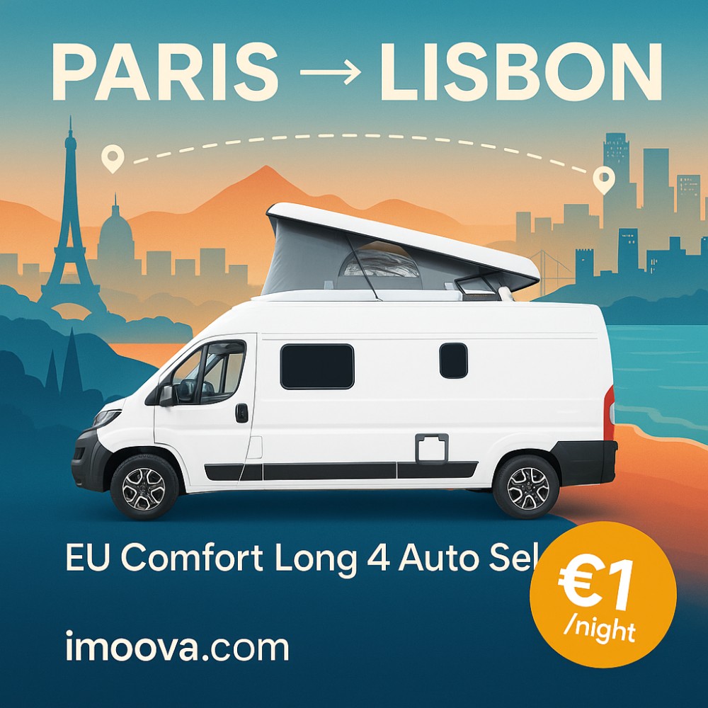 EU Comfort Long 4 Auto Select available for relocation from Paris to Lisbon