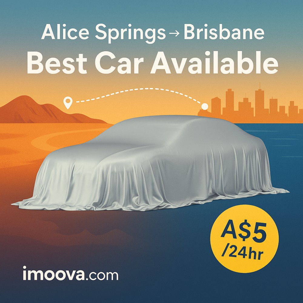 Alice Springs to Brisbane