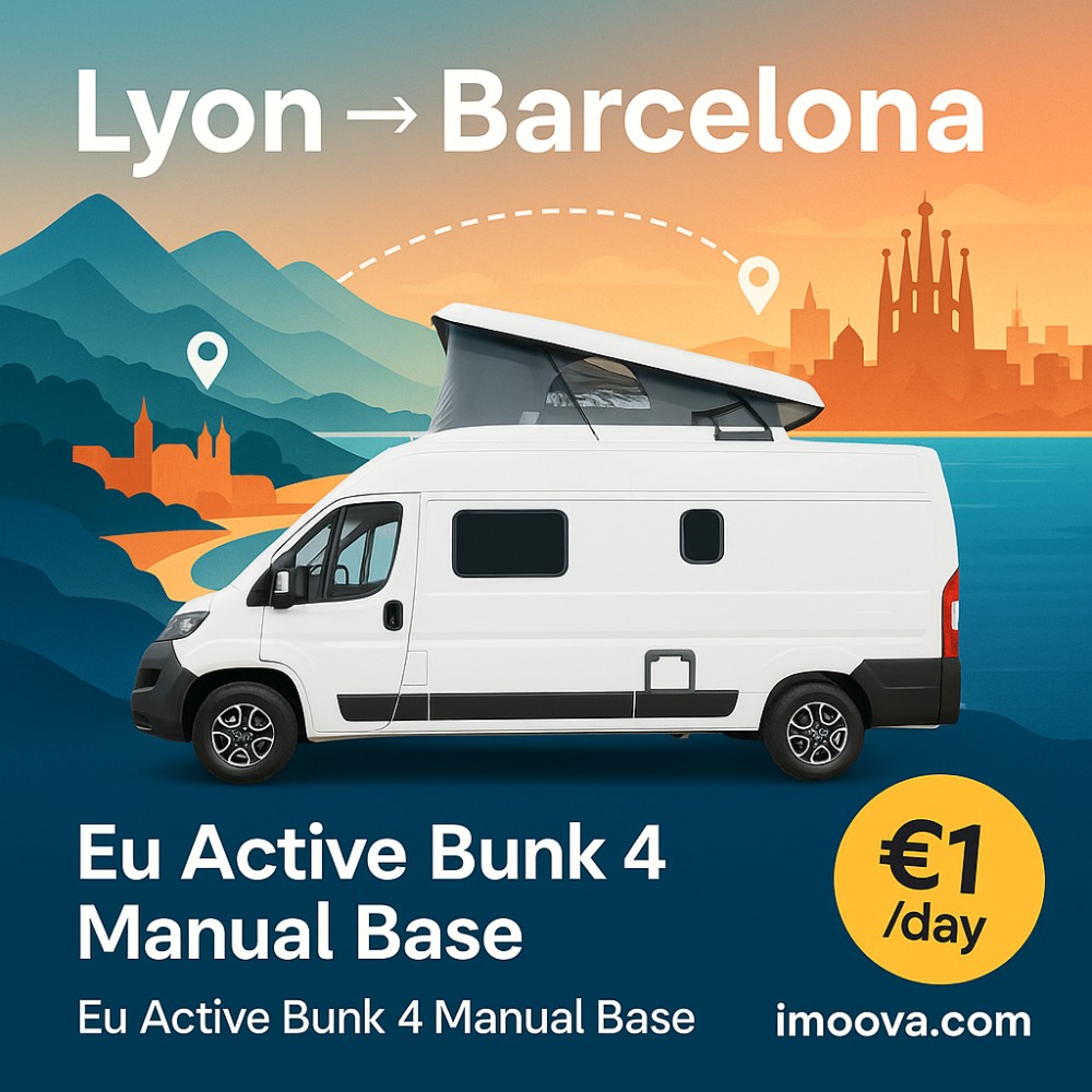 Eu Active Bunk 4 Manual Base available for relocation from Lyon to Barcelona