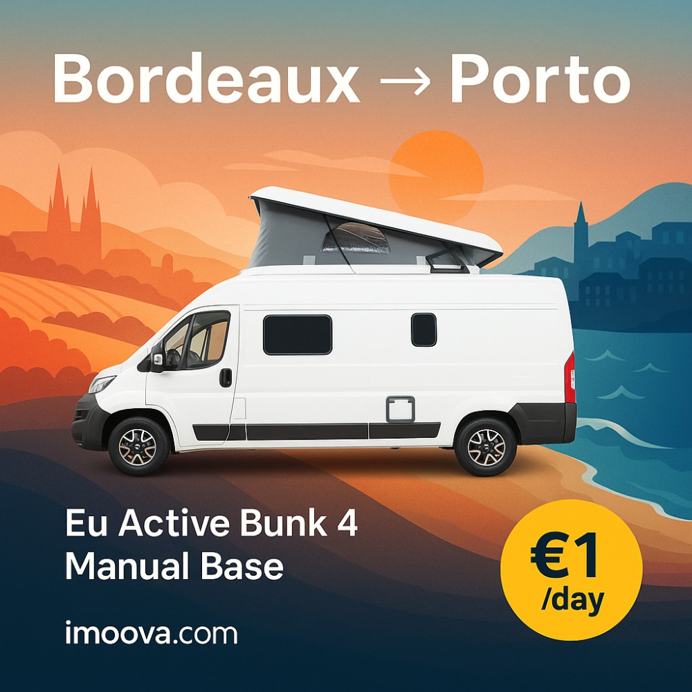 Eu Active Bunk 4 Manual Base available for relocation from Bordeaux to Porto