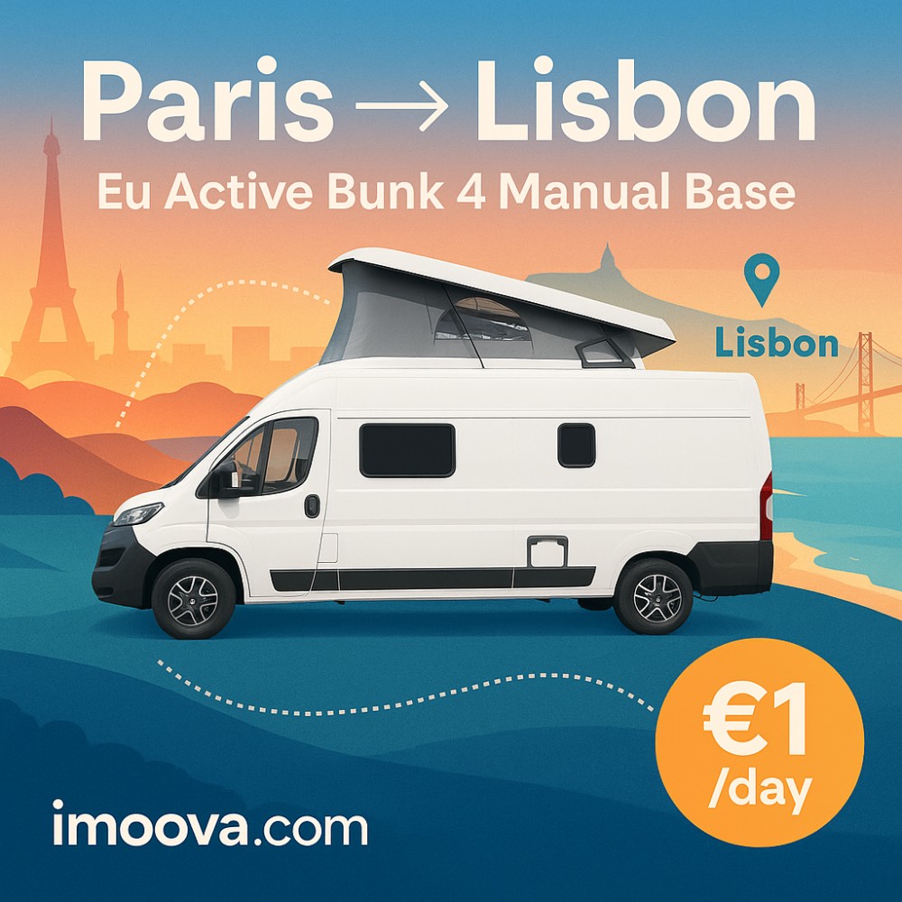 Eu Active Bunk 4 Manual Base available for relocation from Paris to Lisbon
