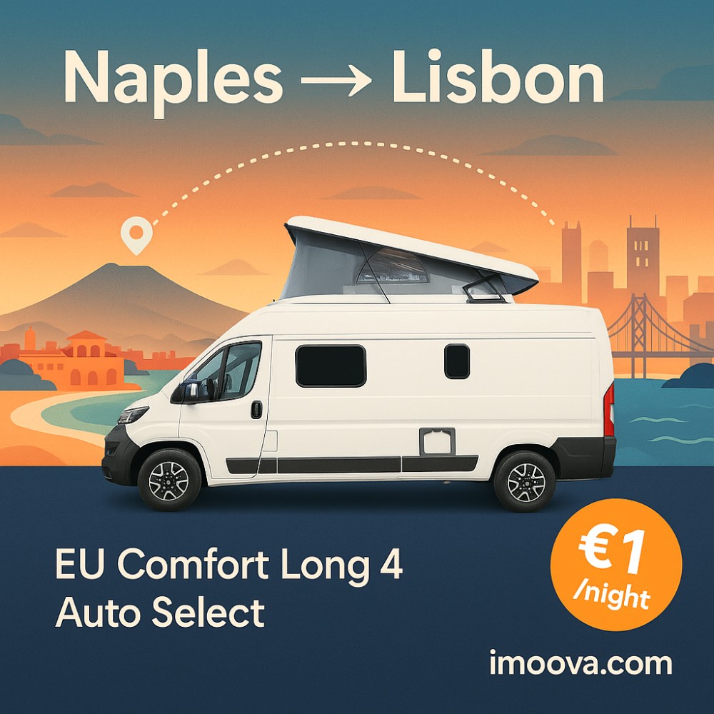 EU Comfort Long 4 Auto Select available for relocation from Naples to Lisbon