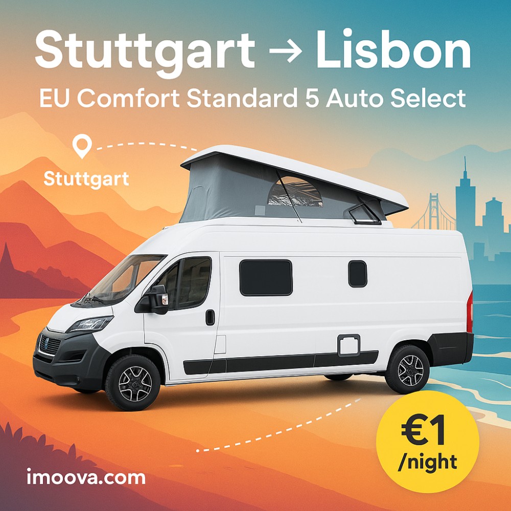 EU Comfort Standard 5 Auto Select available for relocation from Stuttgart to Lisbon