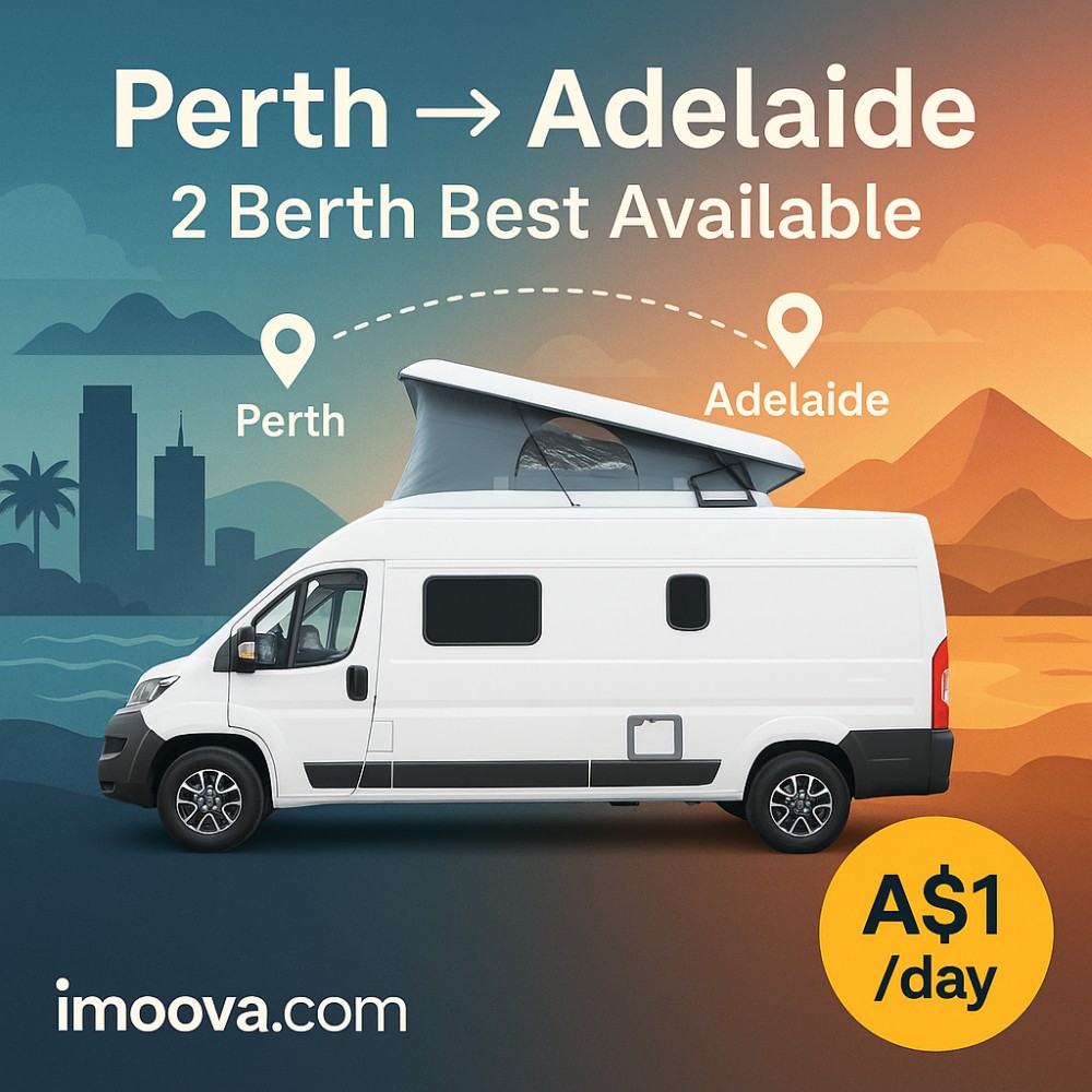 2 Berth Best Available available for relocation from Perth to Adelaide