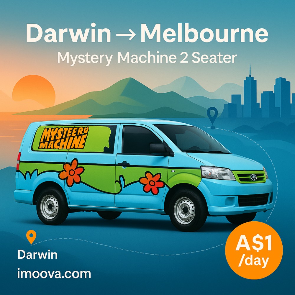 Darwin to Melbourne