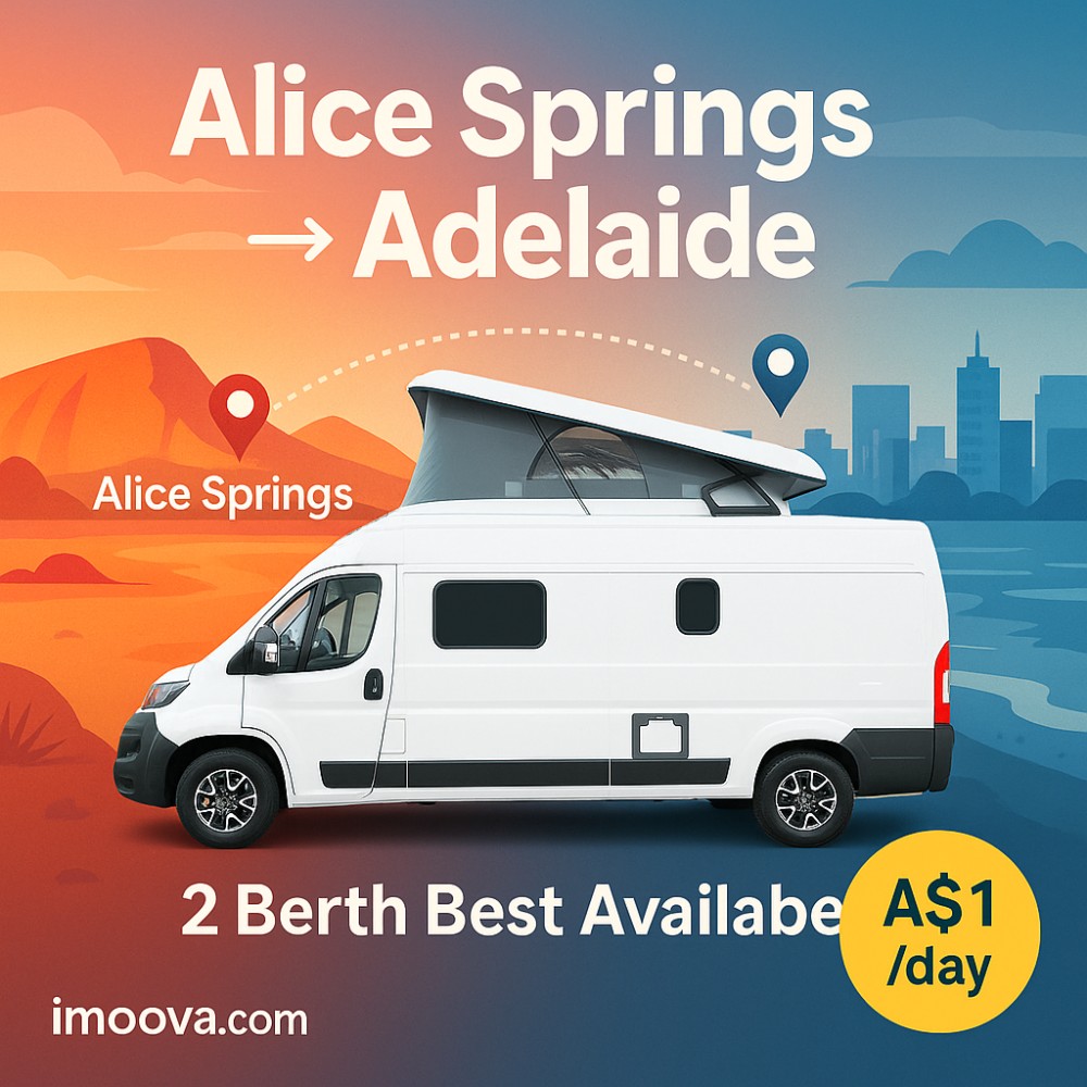 2 Berth Best Available available for relocation from Alice Springs to Adelaide
