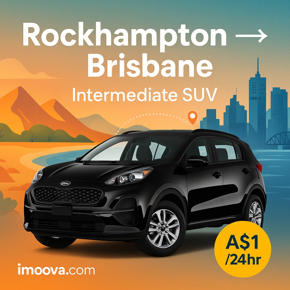 Intermediate SUV available for relocation from Rockhampton to Brisbane