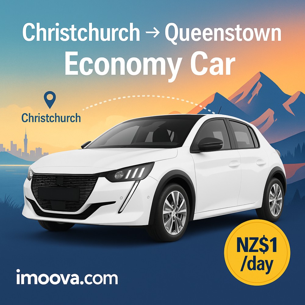 Economy Car available for relocation from Christchurch to Queenstown