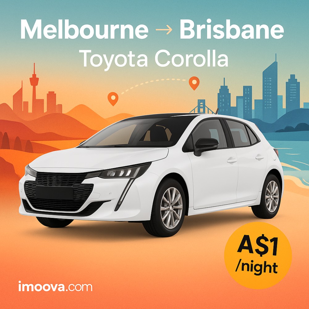 Melbourne to Brisbane