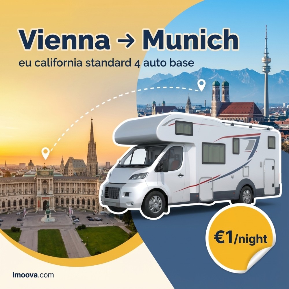 eu california standard 4 auto base available for relocation from Vienna to Munich