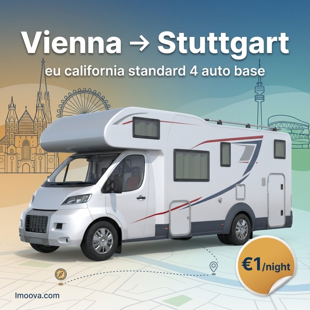 eu california standard 4 auto base available for relocation from Vienna to Stuttgart