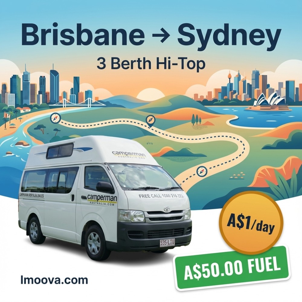 3 Berth Hi-Top available for relocation from Brisbane to Sydney