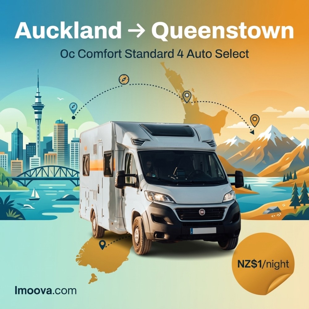 Auckland to Queenstown
