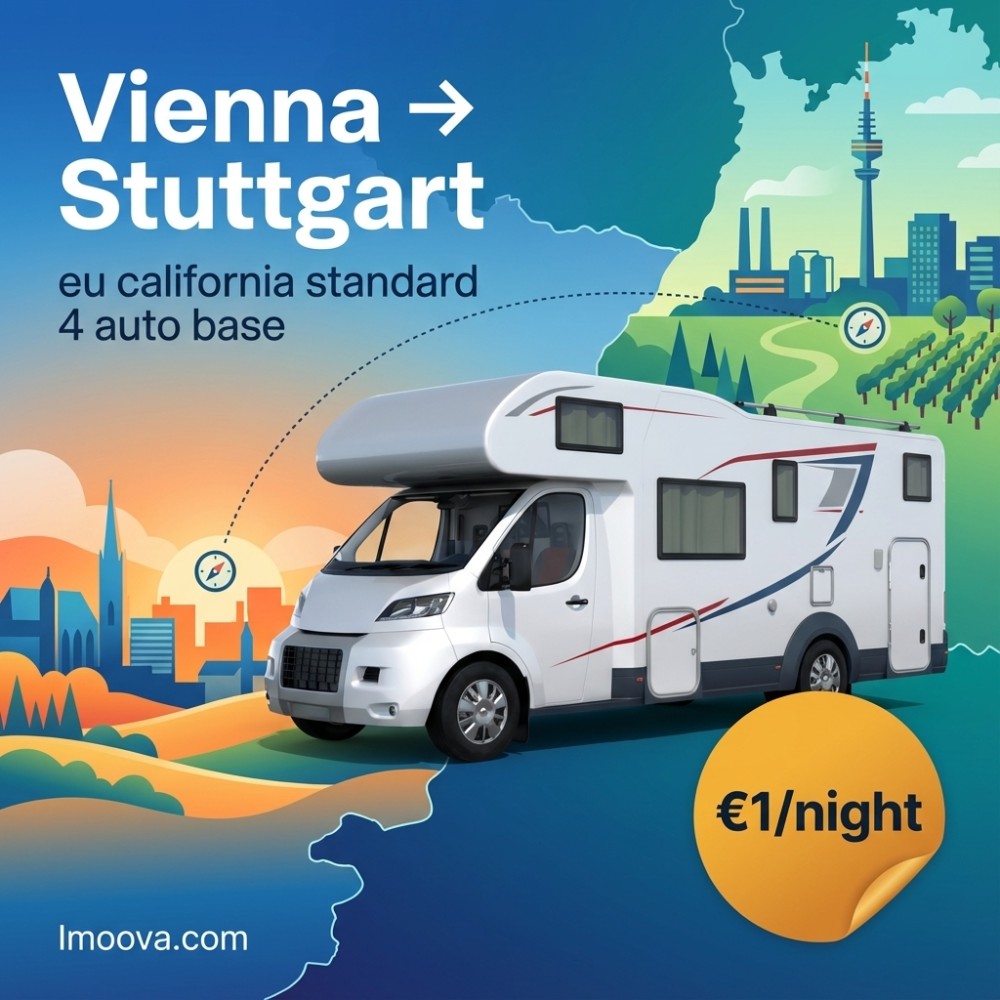 eu california standard 4 auto base available for relocation from Vienna to Stuttgart