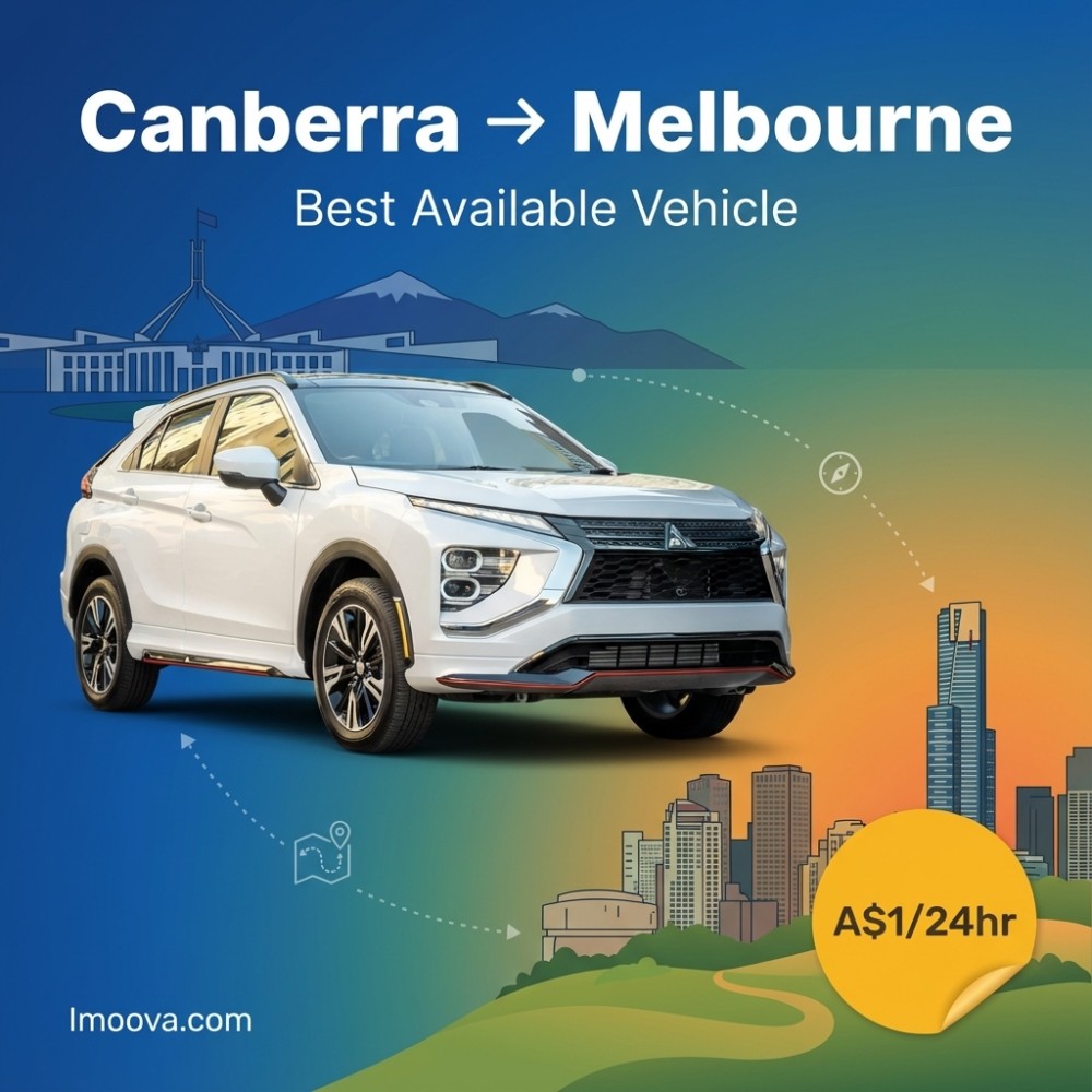 Canberra to Melbourne