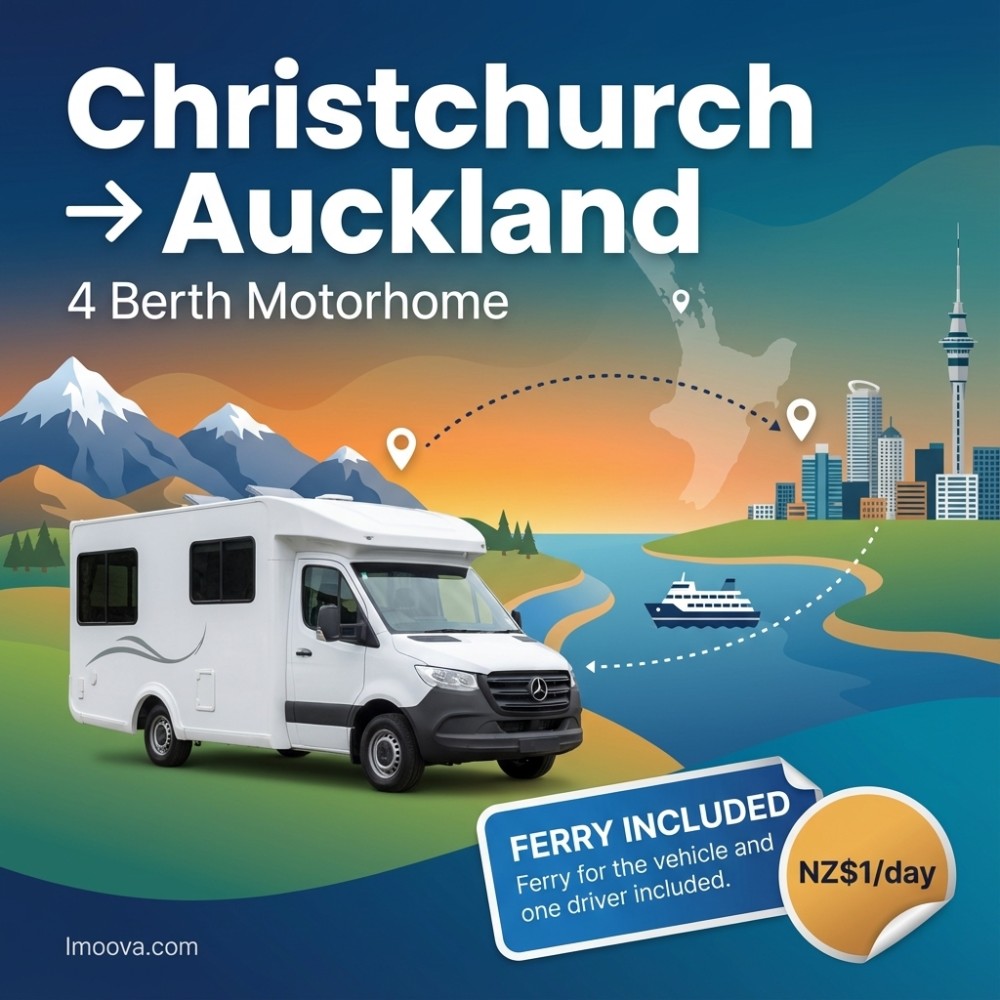 Christchurch to Auckland