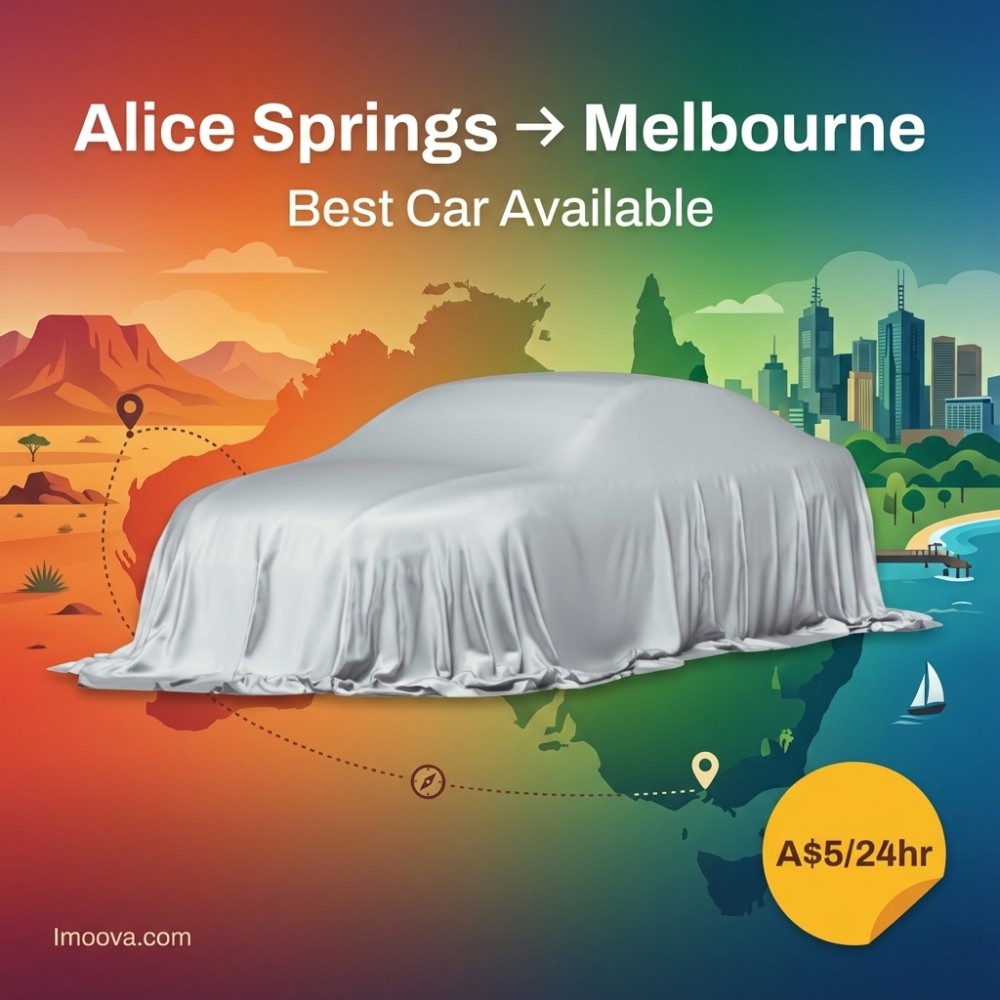 Alice Springs to Melbourne