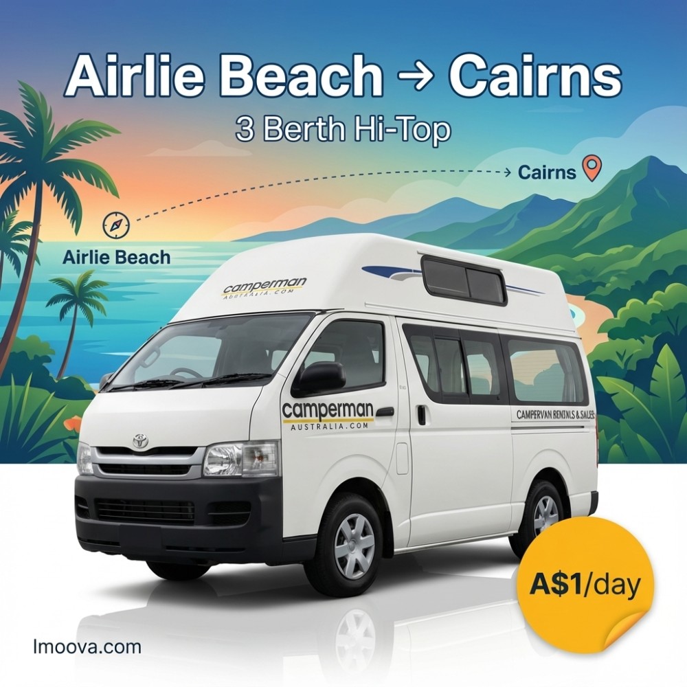 3 Berth Hi-Top available for relocation from Airlie Beach to Cairns