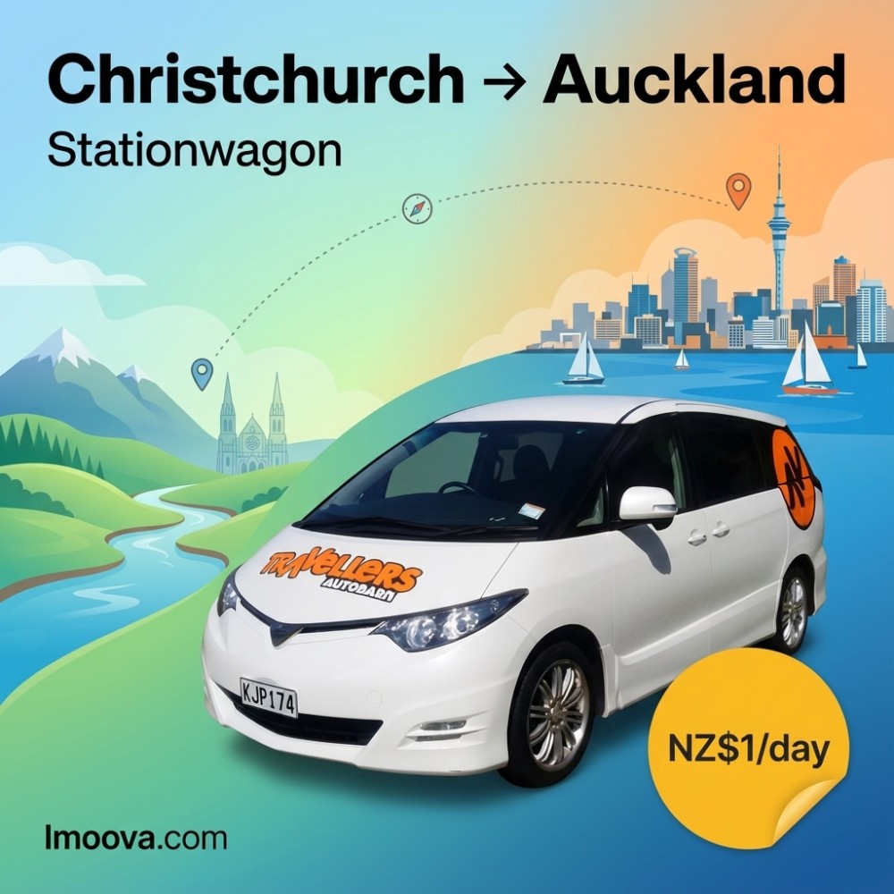 Stationwagon available for relocation from Christchurch to Auckland