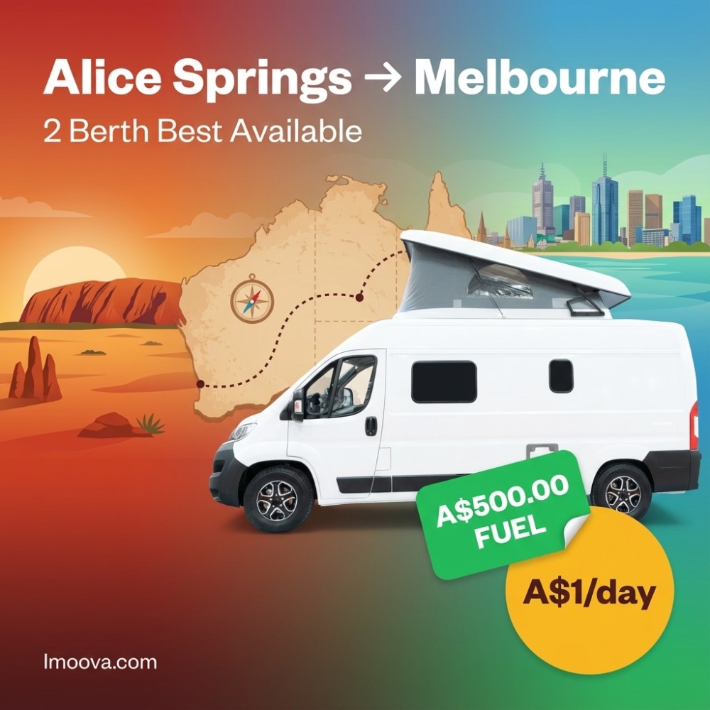 2 Berth Best Available available for relocation from Alice Springs to Melbourne