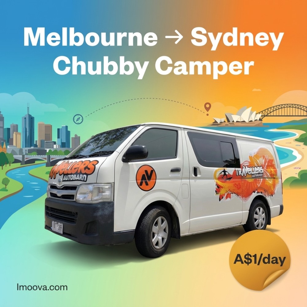 Chubby Camper available for relocation from Melbourne to Sydney