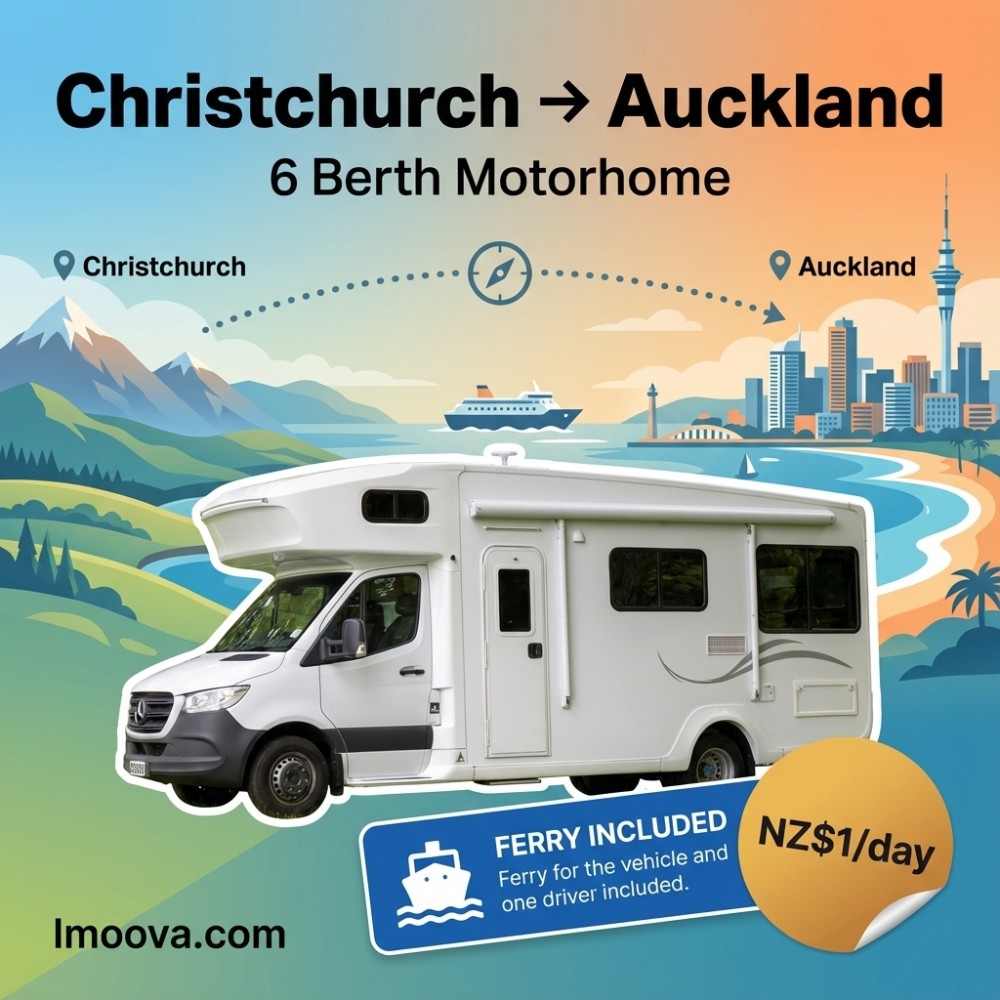 Christchurch to Auckland