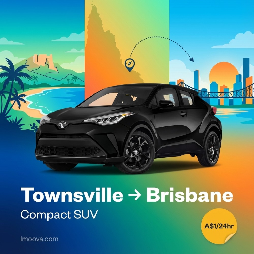 Compact SUV available for relocation from Townsville to Brisbane