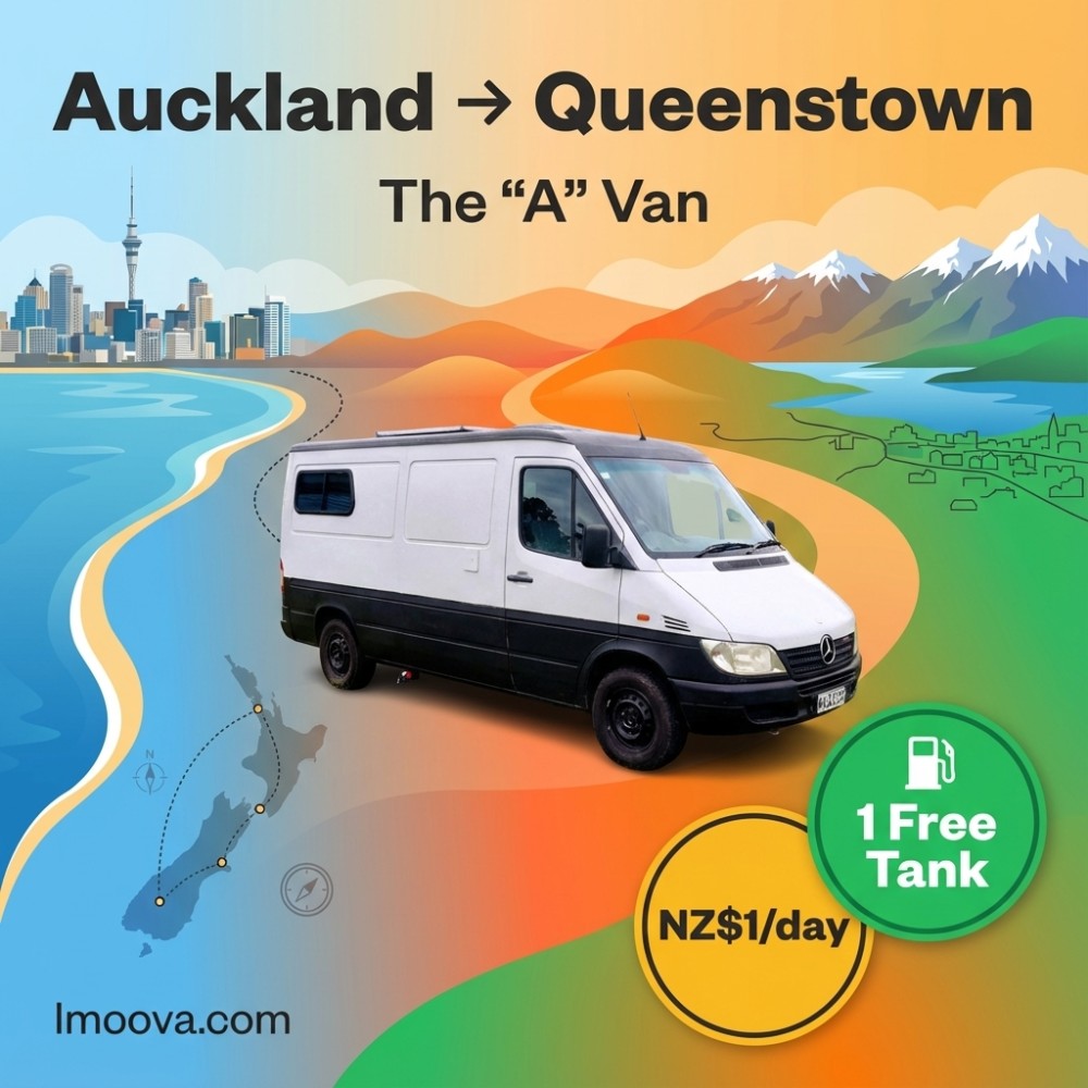 Auckland to Queenstown