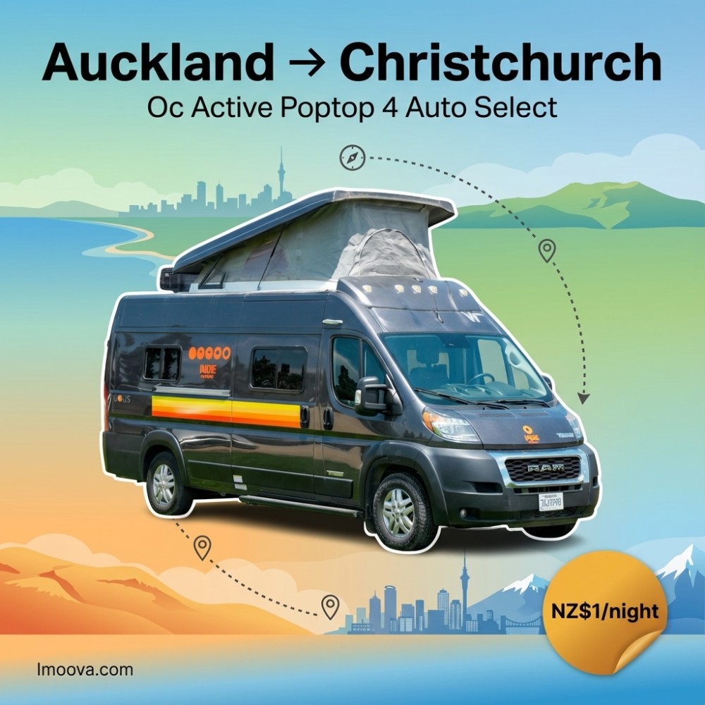 Auckland to Christchurch