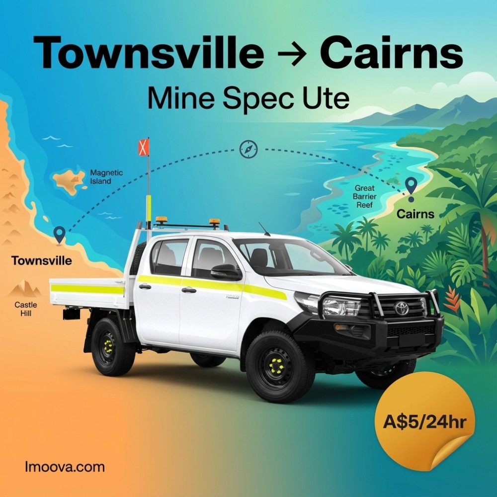 Mine Spec Ute available for relocation from Townsville to Cairns