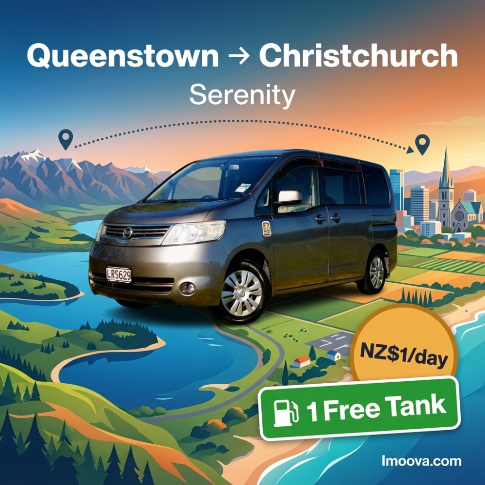 Serenity - Queenstown to Christchurch