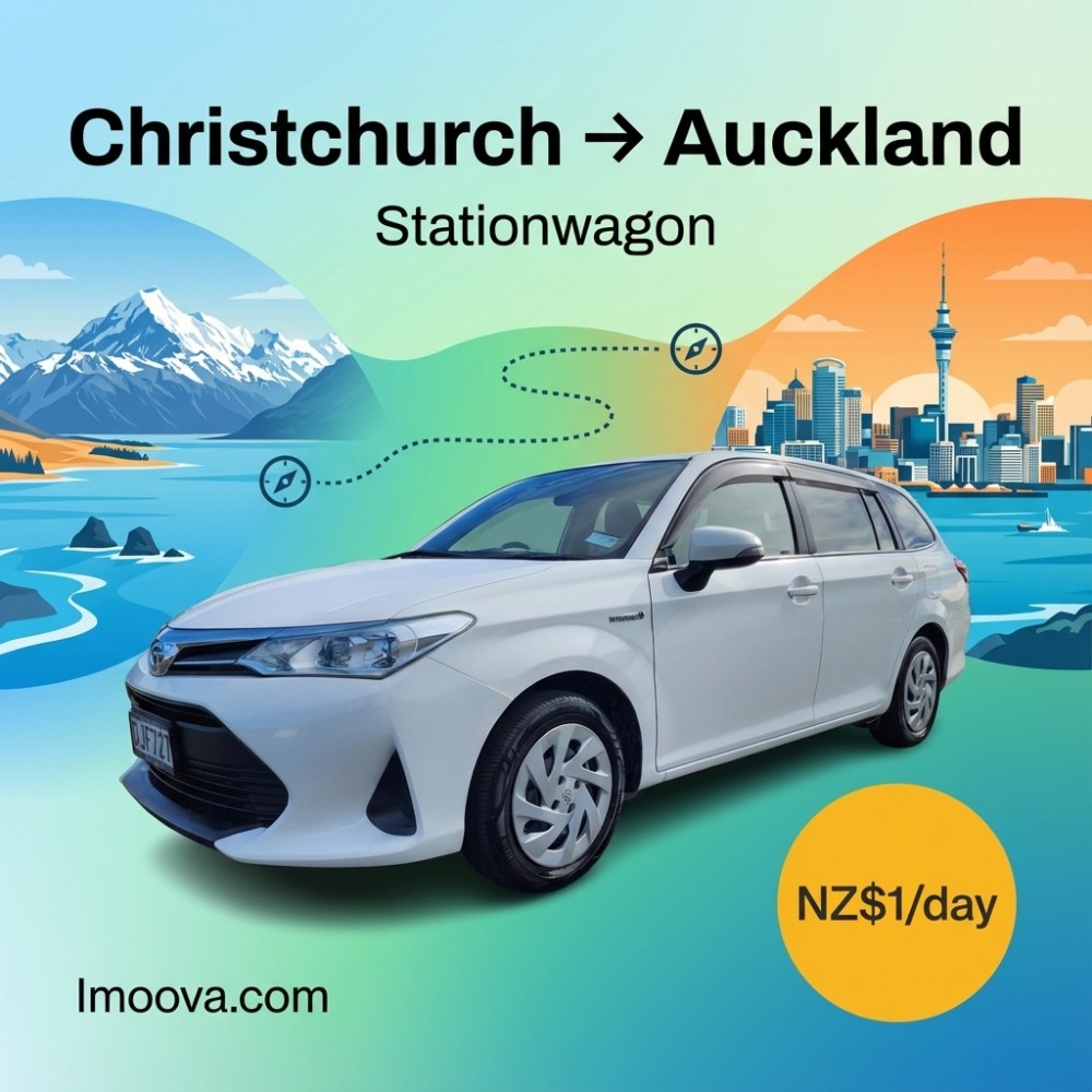 Stationwagon available for relocation from Christchurch to Auckland