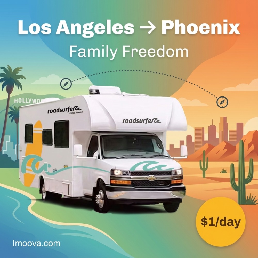 Family Freedom available for relocation from Los Angeles to Phoenix