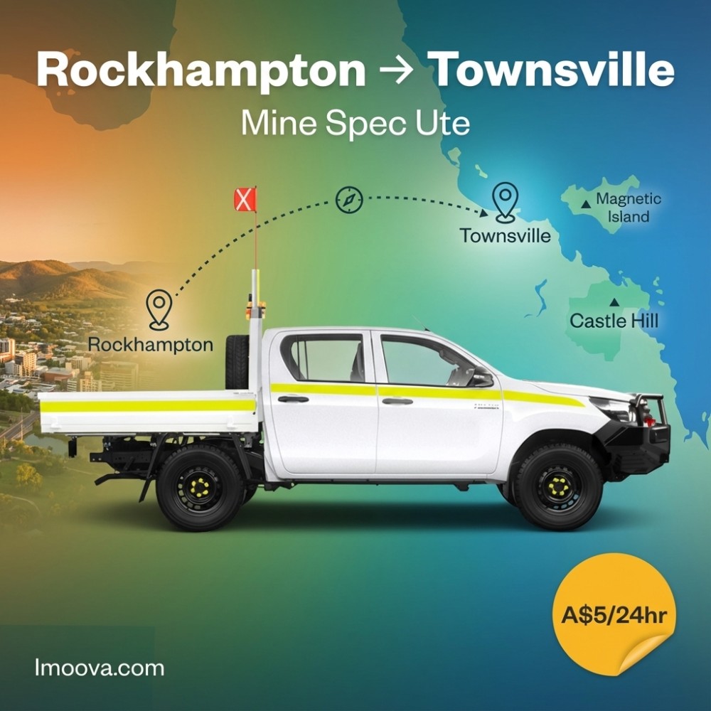 Mine Spec Ute available for relocation from Rockhampton to Townsville