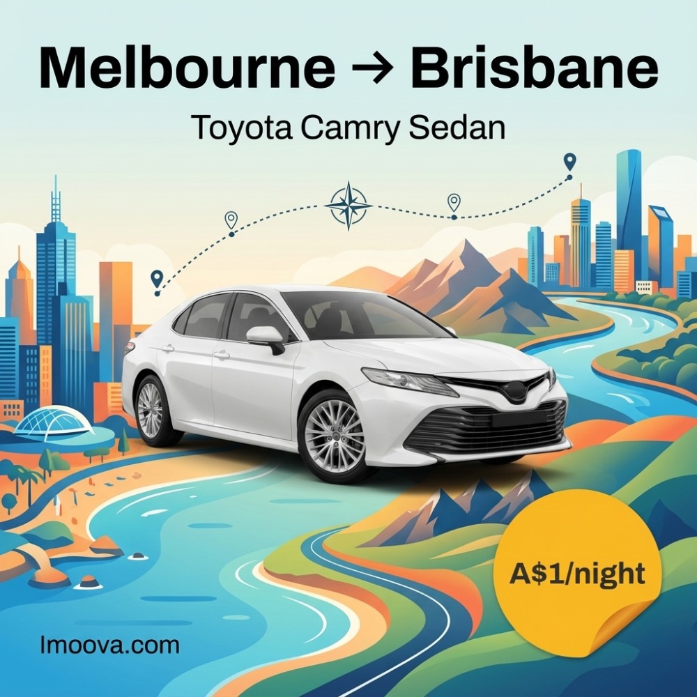 Melbourne to Brisbane