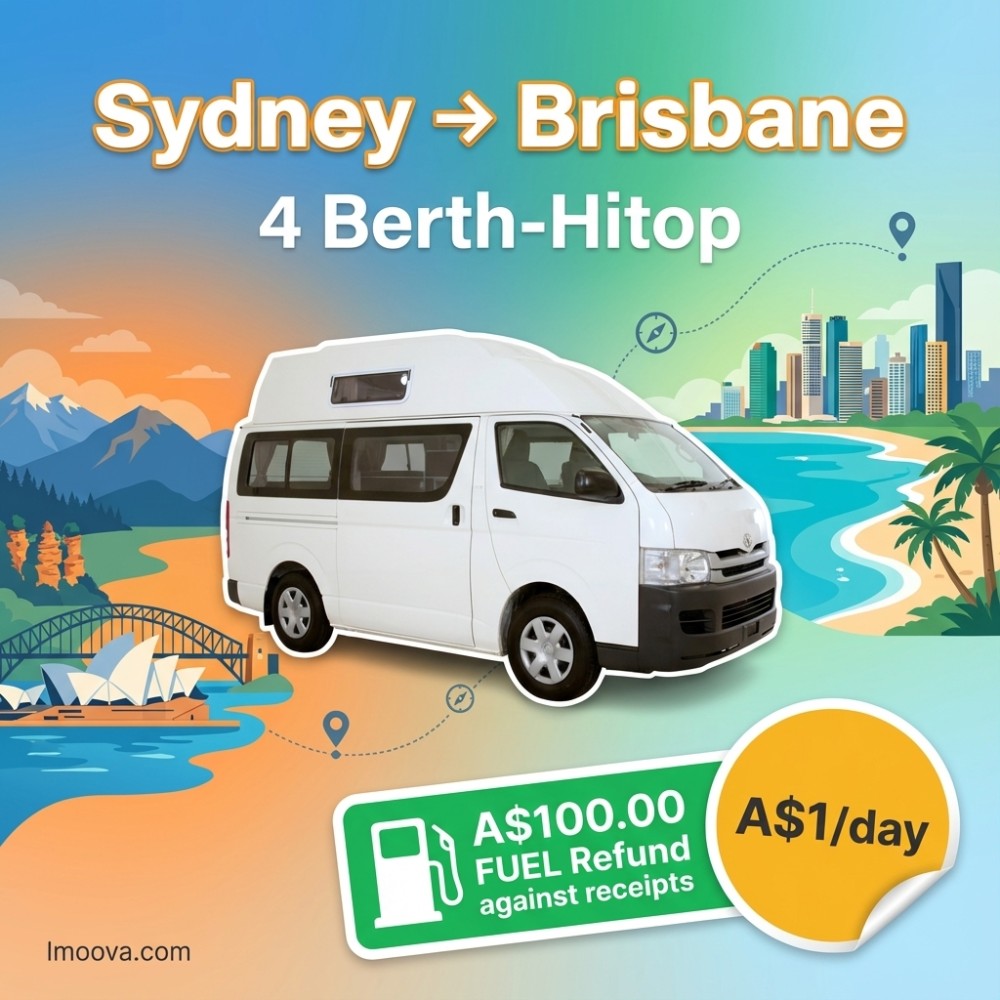4 Berth-Hitop available for relocation from Sydney to Brisbane