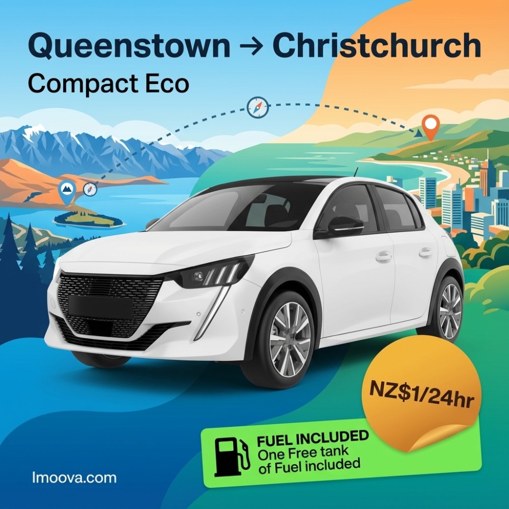 Queenstown to Christchurch