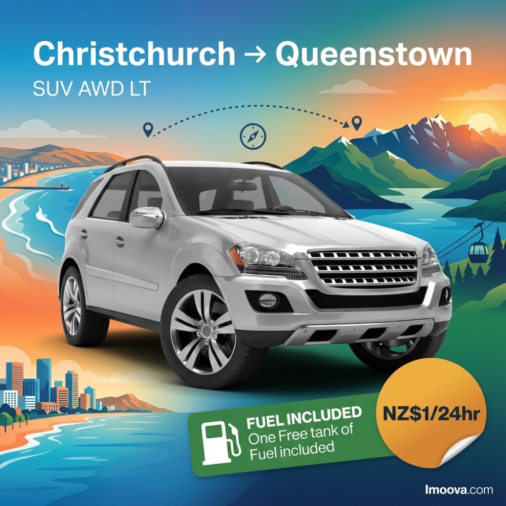 SUV AWD LT available for relocation from Christchurch to Queenstown